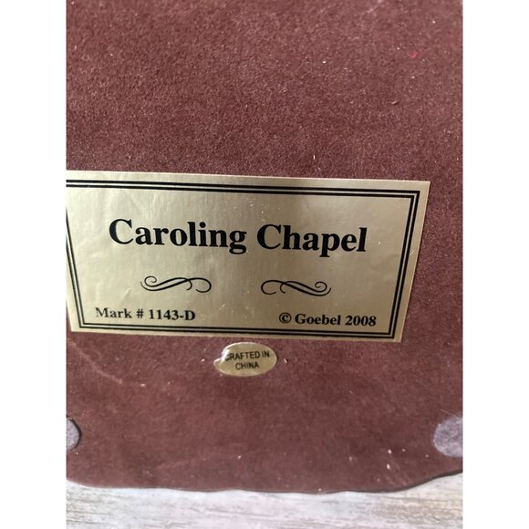 Hummel Goebel Caroling Chapel 2008 Lighted Musical Church - No Box - Picture 6 of 15